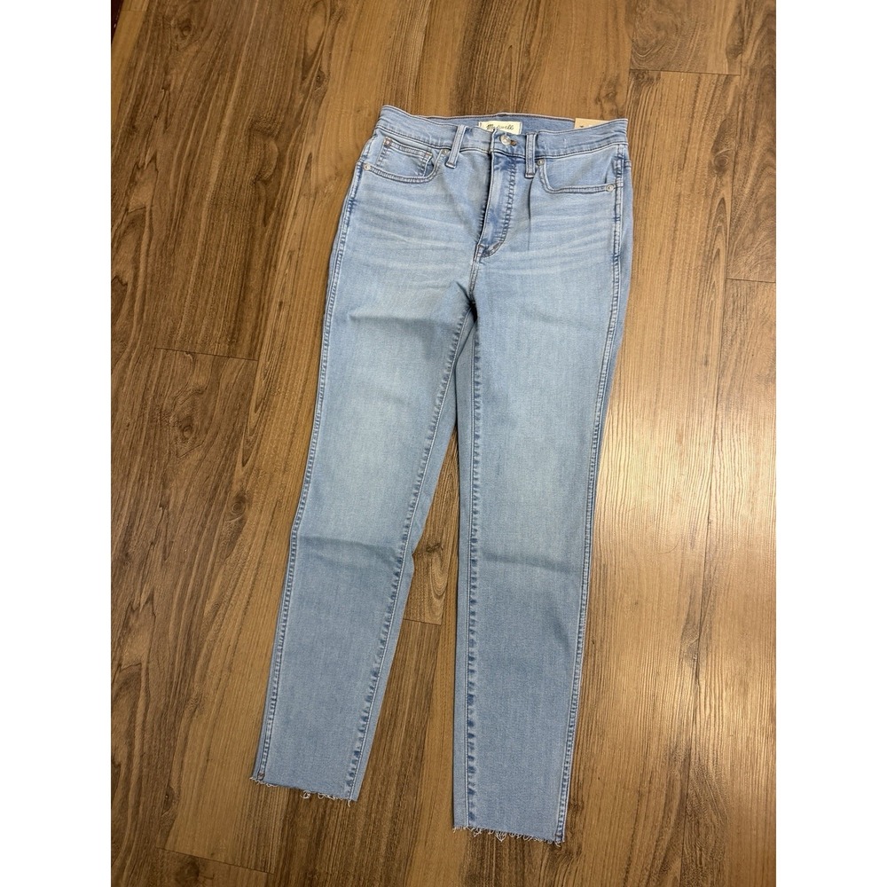 Madewell $138 Skinny Jeans 10" High Rise Denim Pants 27